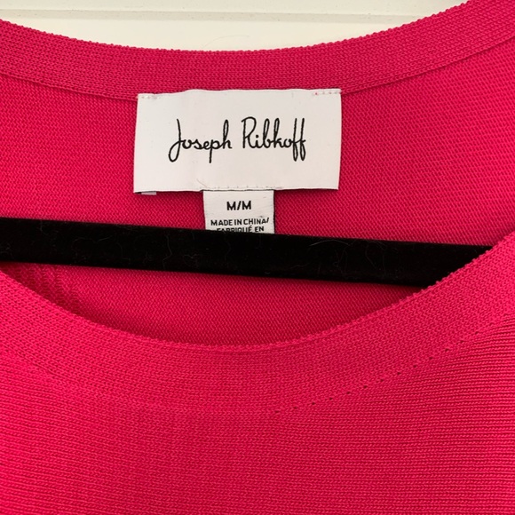 Joseph Ribkoff Size M Fuscia top - Picture 4 of 9